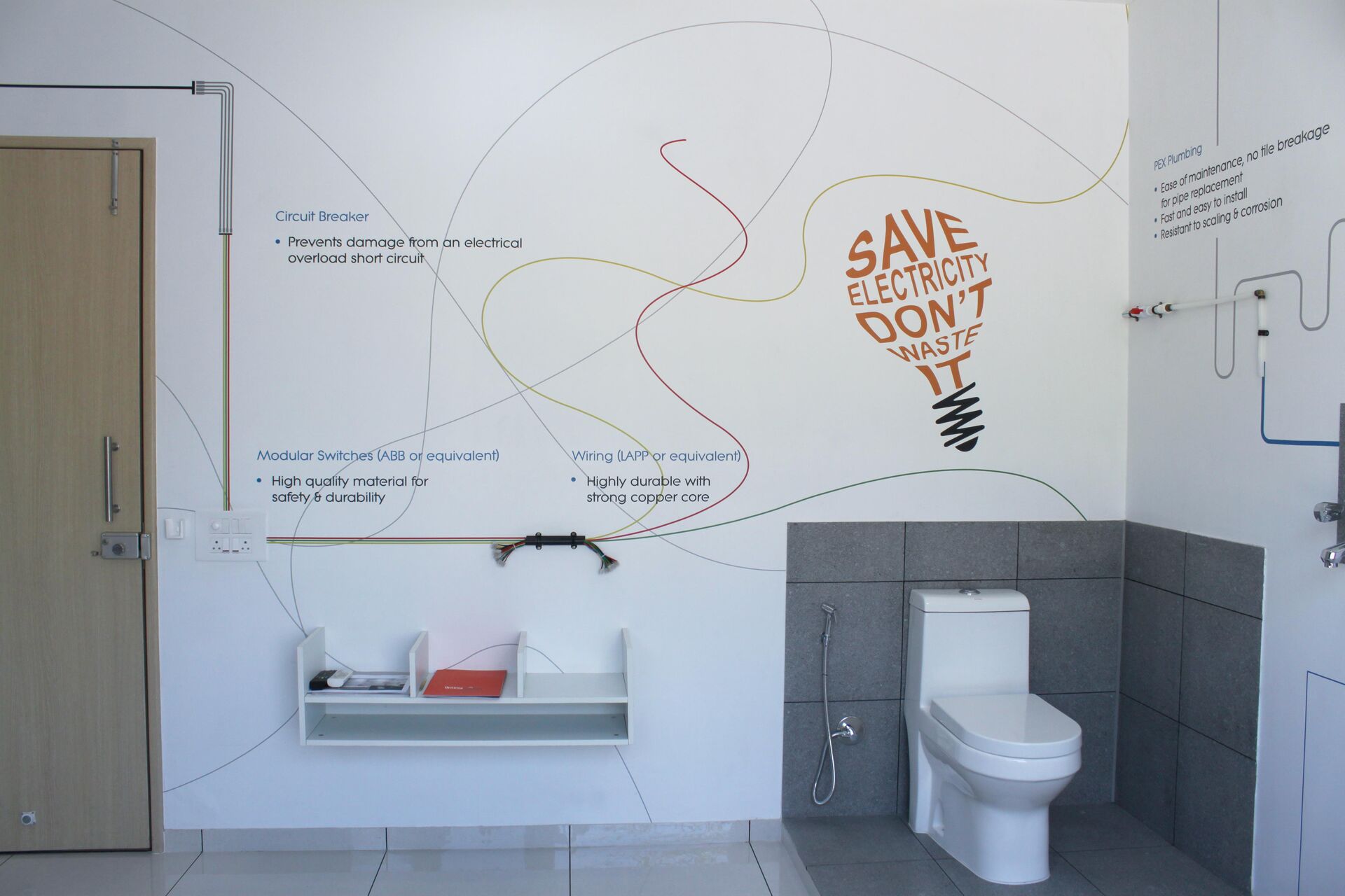 Optima Heights Kesnand experience center wallpaper